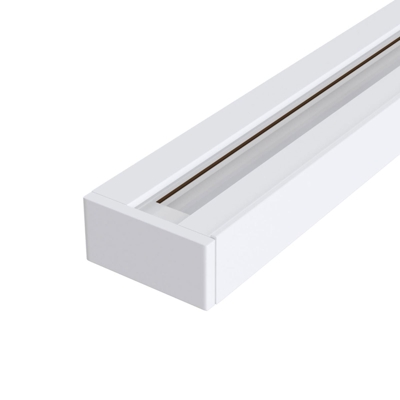Riel monofásico Track en blanco, 100 cm