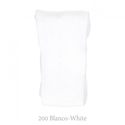 Leotardo Perlé Calado Lateral Condor. 200-blanco 3