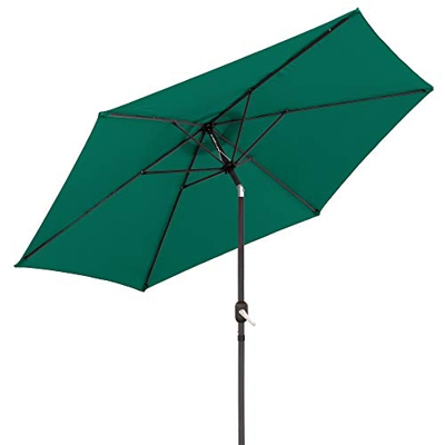 Parasol sombrilla de Aluminio clásico de 300 cm - LOLAhome (Verde)