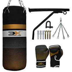 Juego de saco de boxeo para niños, saco de boxeo y guantes rellenos de 2 pies, juego de saco de boxeo para niños, saco de boxeo y boxeo, guantes para  precio