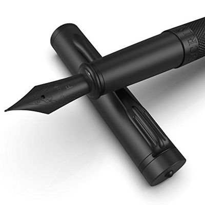 SCRIVI PENS Juego de pluma estilográfica [Punta fina], Colección Artistry; Obsequio Caso; 2 cartuchos de tinta, Convertidor de recarga de tinta, Calig