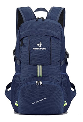 NEEKFOX Mochila Ligera y compacta para Viaje, Excursionismo o Uso Diario, Mochila para Acampar Plegable de 35 L, Mochila Deportiva Ultraligera para Ex