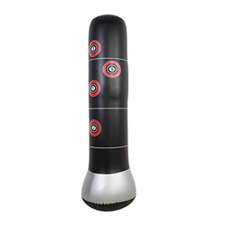 Tbest Saco de Boxeo Inflable, Saco de Boxeo Inflable de punzonado Saco de Boxeo Kickboxing con inflador en oferta