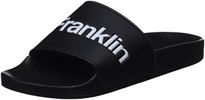D. Franklin Dcolor Slides, Sandalias con Punta Abierta Unisex Adulto, Negro (Black), 41 EU