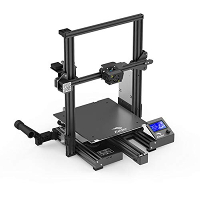 ASPZQ Creality Ender 3 MAX Impresora 3D Plataforma de Vidrio Carborundo, TMC2208 Controlador Silencioso, Nivelación Automática, Sensor Filamento, Rean