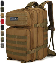 Doshwin 40L Mochila Táctica Militar Camuflaje Molle Assault Pack (Caqui) en oferta