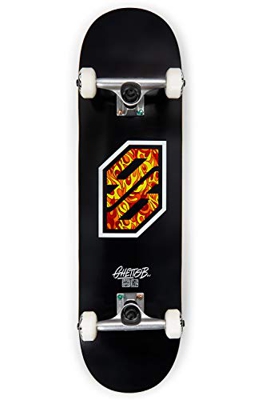 GHETTO BLASTER - Tabla de skate completa Flame WHI 8.5"