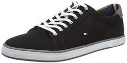 Tommy Hilfiger H2285arlow 1d, Zapatilla de Deporte Baja del Cuello Hombre, Negro Black 990, 43 EU precio