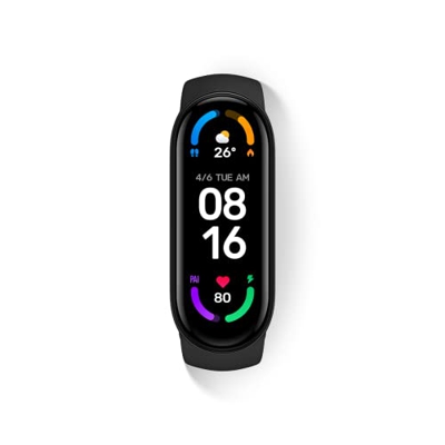Xiaomi Mi Smart Band 6 Pulsera de Actividad Negra
