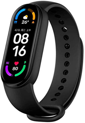 Xiaomi Mi Band 6 pantalla de 1.56 pulgadas, pulsera inteligente con indicación de nivel de oxígeno en sangre, seguimiento de actividad, monitoreo de r características