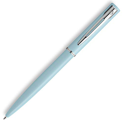 Waterman Allure bolígrafo, Lacado en color azul claro mate con adornos cromados, Punta mediana, Tinta azul, Con estuche de regalo precio