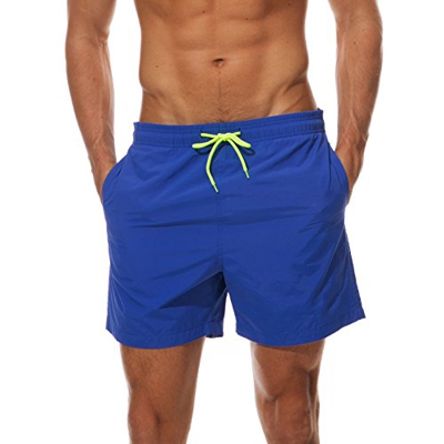 Arcweg Bañador Hombre Chico Playa Poliéster Pantalon Corto Hombre Deporte Secado Rápido Bañadores Natacion Ligero Moda Shorts Azul XXL(EU)