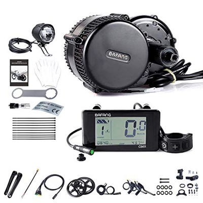 BAFANG BBS02B - Kit de conversión de motor eléctrico de 48 V 750 W 100 mm, motor eléctrico para bicicleta de carretera y montaña, kit de motor convert