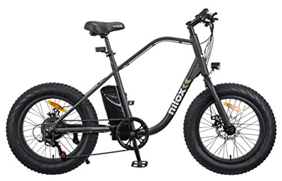 Nilox 30NXEB203V003V2 - Bicicleta eléctrica E Bike 36V 7.8AH 20X4P - J3, Motor 36 V 250 W, batería Recargable de Litio 36 V 8 Ah, Carga Completa 4 h, 