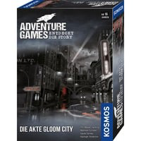 Adventure Games - Die Akte Gloom City Adultos y niños Viajes/aventuras, Juegos de fiestas características