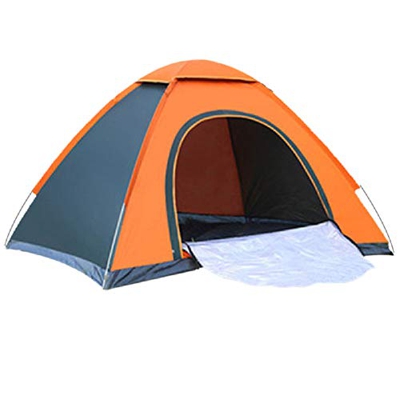 LEAMER Tienda de campaña plegable al aire libre para 2 – 3 personas, 200 x 150 x 115 cm, impermeable, plegable, con bolsa de transporte