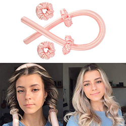 HAOXIU Silk Hair Curler Heatless Curler Heatless Curling Ribbon Soft Headband Wave Formers Hair Curlers DIY Hair Styling Kit Silk Curling Ribbon Set características