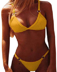 UMIPUBO, Conjuntos de Bikinis para Mujer, Bikini Elegante de Dos Piezas, Conjunto de Traje de baño, Tanga de Cintura Baja, Traje de baño, Traje de bañ precio