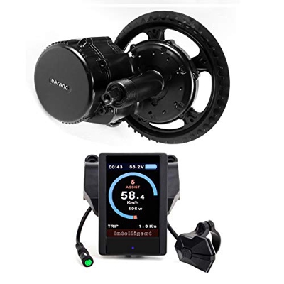 Bafang 48V 750W Mid Drive Kit de conversión Bicicleta eléctrica Kit de Motor Medio E-Bike para Adultos Ciclismo para Bicicletas de Carretera Bicicleta