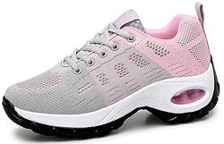 2020 Zapatos cuña Mujer Zapatillas de Deportivas Plataforma Mocasines Primavera Verano Planas Ligero Tacon Sneakers Cómodos Zapatos para Mujer, Gray,3 en oferta