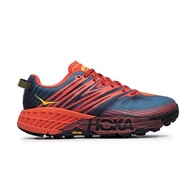 hoka Speedgoat 4 Wide Azul Rojo 1106528 FPBL