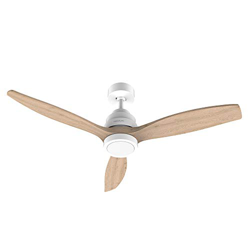 Cecotec Ventilador de Techo EnergySilence Aero 5250 White Design. 40 W, Diámetro 132 cm, Motor DC, Luz LED, 6 Velocidades, Temporizador hasta 8h, Mand precio