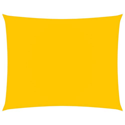 vidaXL Toldo Parasol Lona Protector Solar Sombra de Patio Jardín Terraza Balcón Parque Exterior de Vela Rectangular de Tela Oxford Amarillo 4x5 m precio