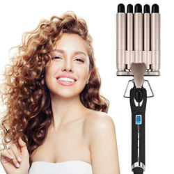 COLFULINE 5en 1 Rizador de Pelo Tenacilla Pelo Pantalla digital Ceramics 210 - 160 °C con Guante termo resistente precio