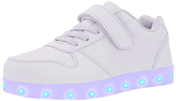 Zapatos Led Niños Niñas 7 Color USB Carga Luces Zapatillas,Velcro Flashing Zapatillas,Hip Tops Sneakers precio