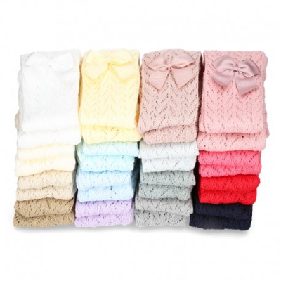 Leotardo Perlé Calados Con Lazo Condor. 000 669-cassis