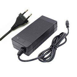 MianBaoShu Cargador para bicicleta eléctrica de 42V para batería de 36 V,salida 2A de VAC DC5.5 mm,2.1mm, 42V2A cargador de repuesto para bicicleta el en oferta