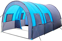 Tienda de campaña Ligera, Tienda de túneles al Aire Libre portátil, Tiendas a Prueba de Viento y Transpirables, Ligeras, colectivas, con 2 cabañas de  precio