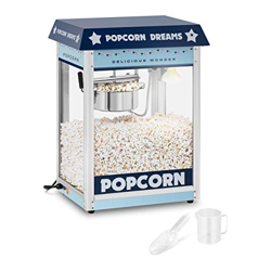 Royal Catering Palomitera Máquina Profesional Para Venta Ambulante RCPS-BB1 (Potencia: 1.600 W, Producción: 5-6 kg/h, Con iluminación, Azul) precio