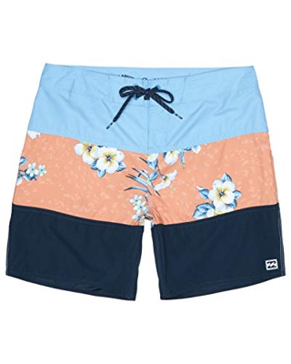 BILLABONG - Tribong 17"" Bañador de Surf de pantalón para, Navy, 34