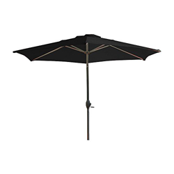 DCB GARDEN P-01-N - Sombrilla (270 x 270 x 260 cm), Color Negro precio