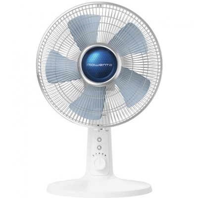 Rowenta Turbo Silence Extreme + Ventilador de Sobremesa 40W Blanco