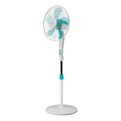 Cecotec EnergySilence 530 Power Connected White Ventilador de Pie con Mando 50W Blanco