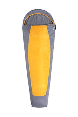 Mountain Warehouse Traveller El Bolso Durmiente del Viajero 50 - los 220cmx80cmx50cm Amarillo Longitud Regular