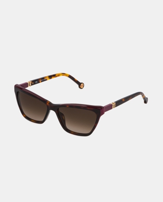 CH Carolina Herrera - Gafas De Sol De Mujer Cat Eye De Acetato Havana