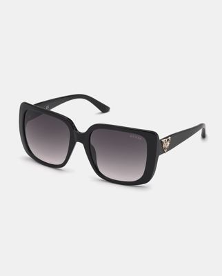 Guess - Gafas De Sol De Mujer Cuadradas En Negro