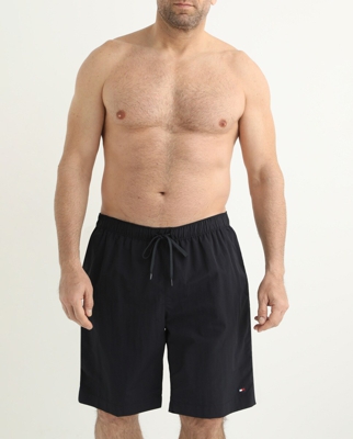 Tommy Hilfiger - Bañador De Bermuda De Hombre Liso Azul Marino Tallas Grandes