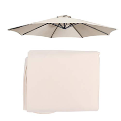 Cabilock - Cubierta para sombrilla (poliéster, protección UV, 8 aletas, para mesa), color verde oscuro precio