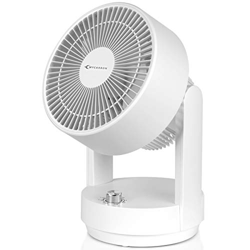 MYCARBON Ventilador de Mesa Ventilador Silencioso con 3 Velocidades Oscilante Auto 60°/Manual 90° Ventilador de Escritorio para Circulación de Aire en oferta