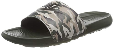 Nike Victori One Slide Print, Sandal Hombre, Sequoia/Sequoia-Desert Sand-Cargo Khaki-Stone, 42.5 EU