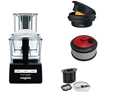 MAGIMIX Robot oferta única 3200 XL negro con accesorios kit de cubos y varillas, exprimidor y licuadora en oferta