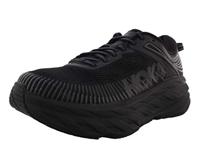 Hoka One One Mujer Bondi 7 Textile Synthetic Black Entrenadores 39 1/3 EU