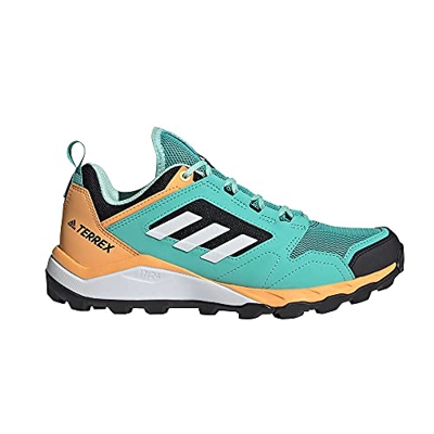 adidas Terrex Agravic TR W, Zapatillas de Trail Running Mujer, MENACI/FTWBLA/NARBRU, 38 EU