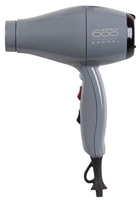 GAMMAPIU' Secador de Pelo Profesional 600 Pro, Motor Profesional Italiano, Generador Iones, Secador para Cabello, Silencioso, Potente, Botón de Aire F