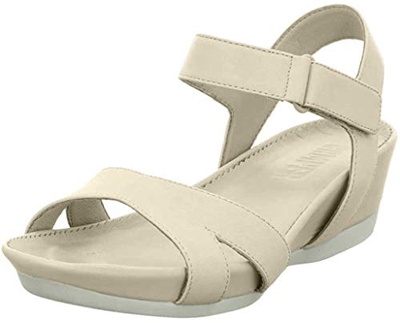 Camper Micro, Sandalias con Punta Abierta Mujer, Rosa (Light Beige 270), 40 EU