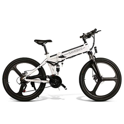 Lixada 26 Pulgadas 350W Bicicleta Eléctrica Plegable,Bicicleta Eléctrica Asistida, Llanta Combinada,Motor 48V precio